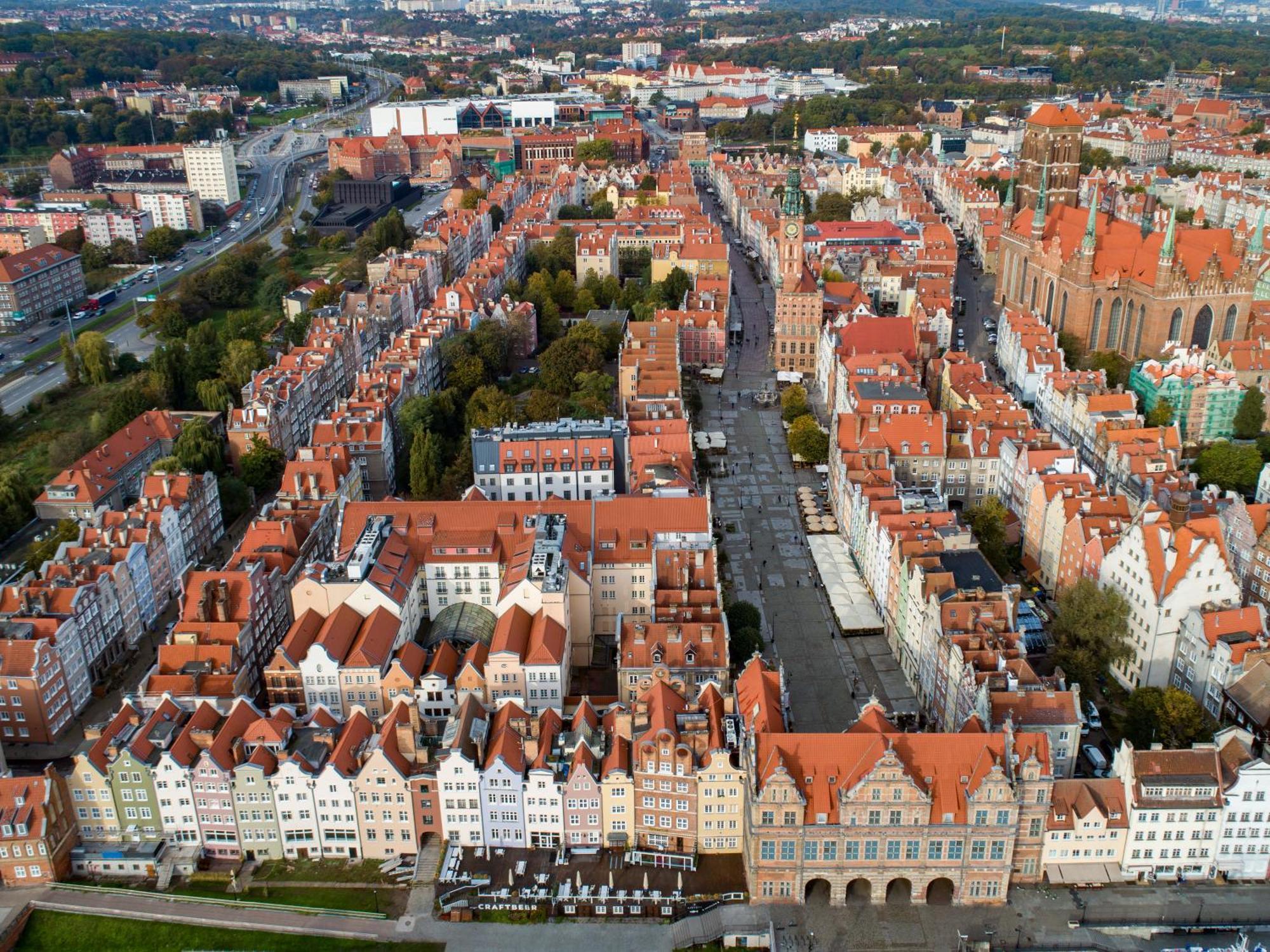 Mhs Family Apartment Old Town Gdańsk Exteriör bild
